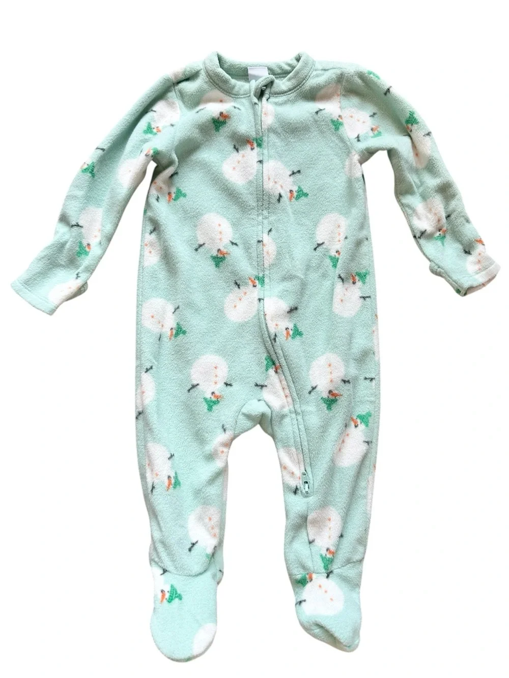 Old Navy lot of 8 footed two way zip closure sleeper footed pajamas 6-9 months